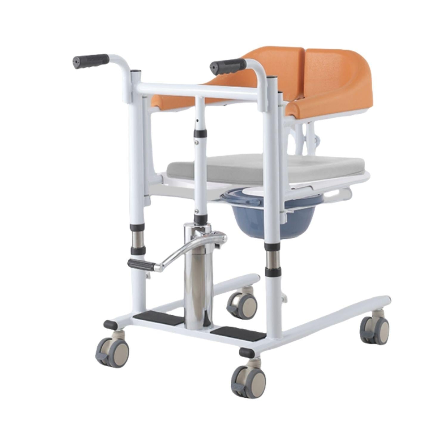 Silla de Transferencia Multifuncional Hidraulica y Elevador de Pacientes