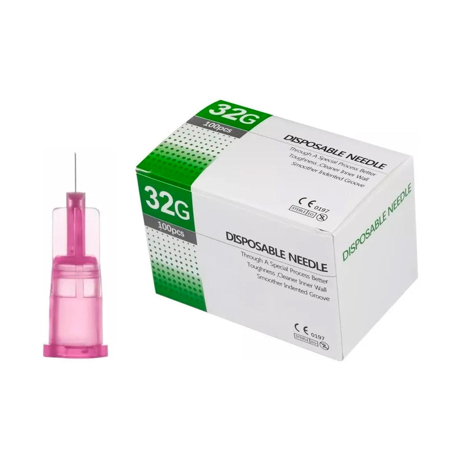 Agujas Hipodermicas 32g 4mm Caja * 100 Unds.
