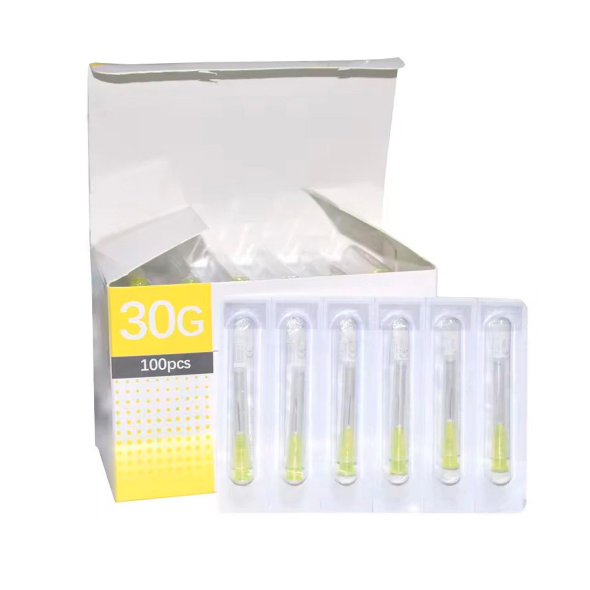 Agujas Hipodermicas 30g 4mm Caja * 100 Unds.