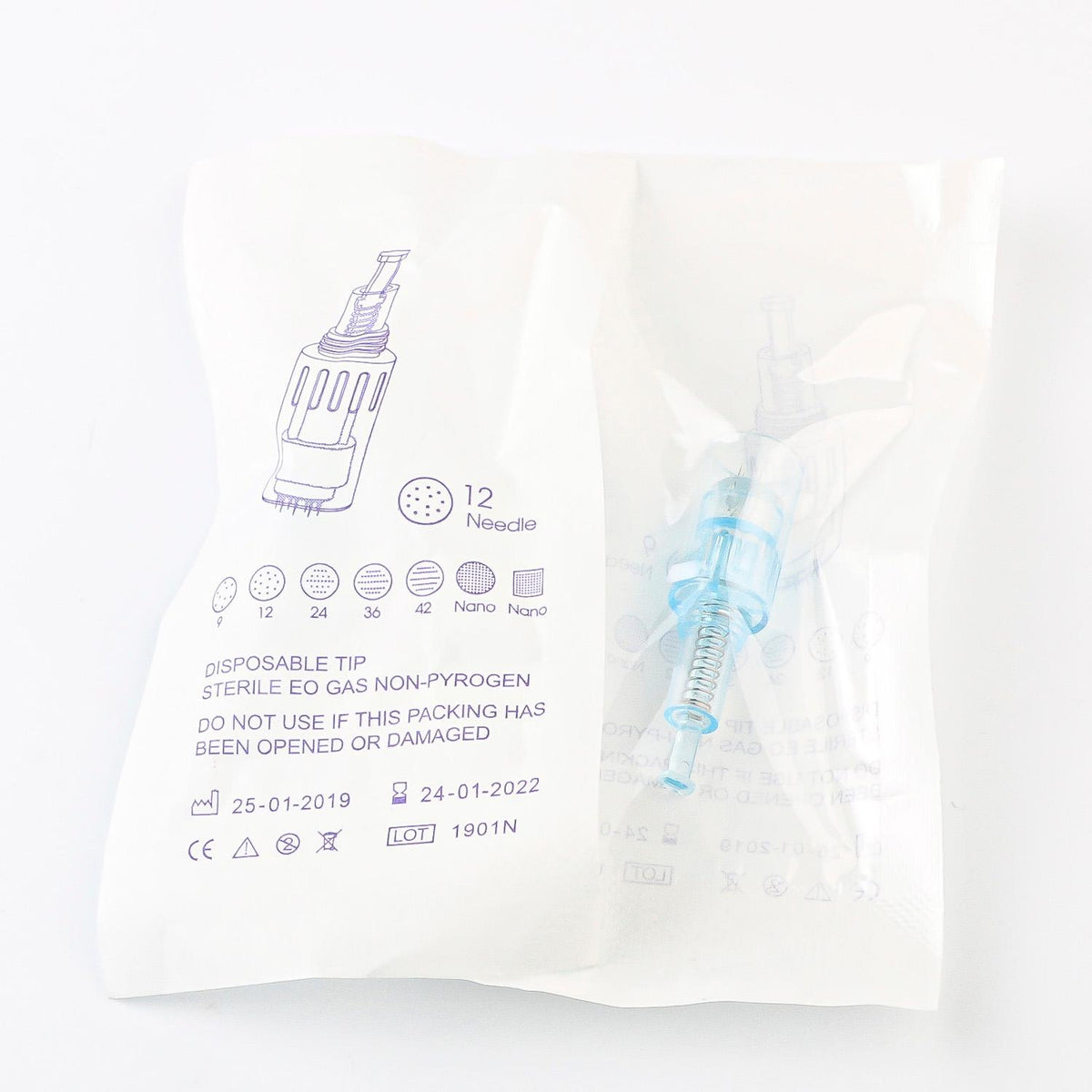 Set De 10 Agujas De 12/24/36/42/nano Dermapen Dr Pen X5-w