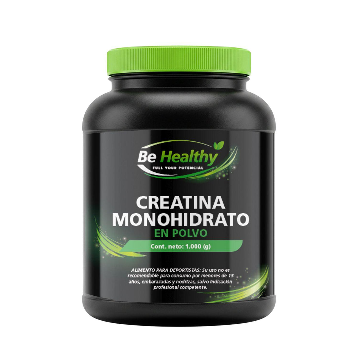 Creatina Monohidrato En Polvo 1000gr Be Healthy
