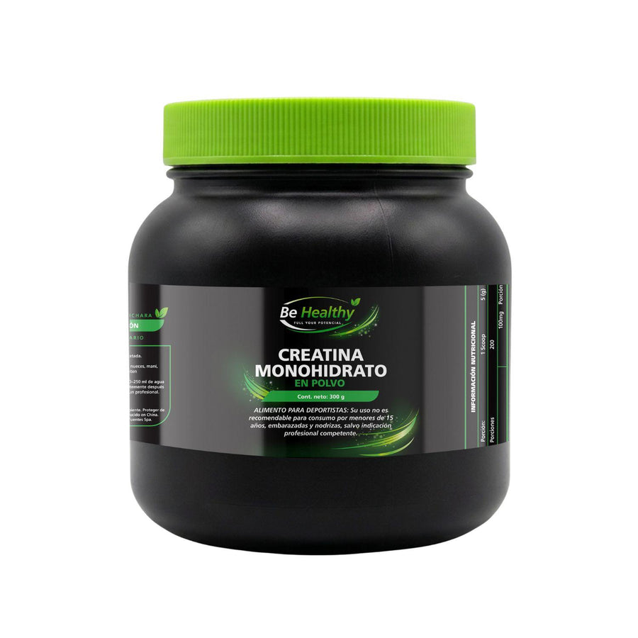 Creatina Monohidrato En Polvo 300gr  Be Healthy