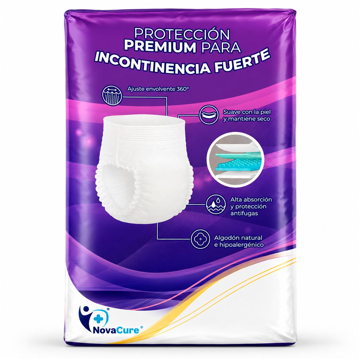 Pañales Adulto Pants Alta Absorción 20 Un Novacure