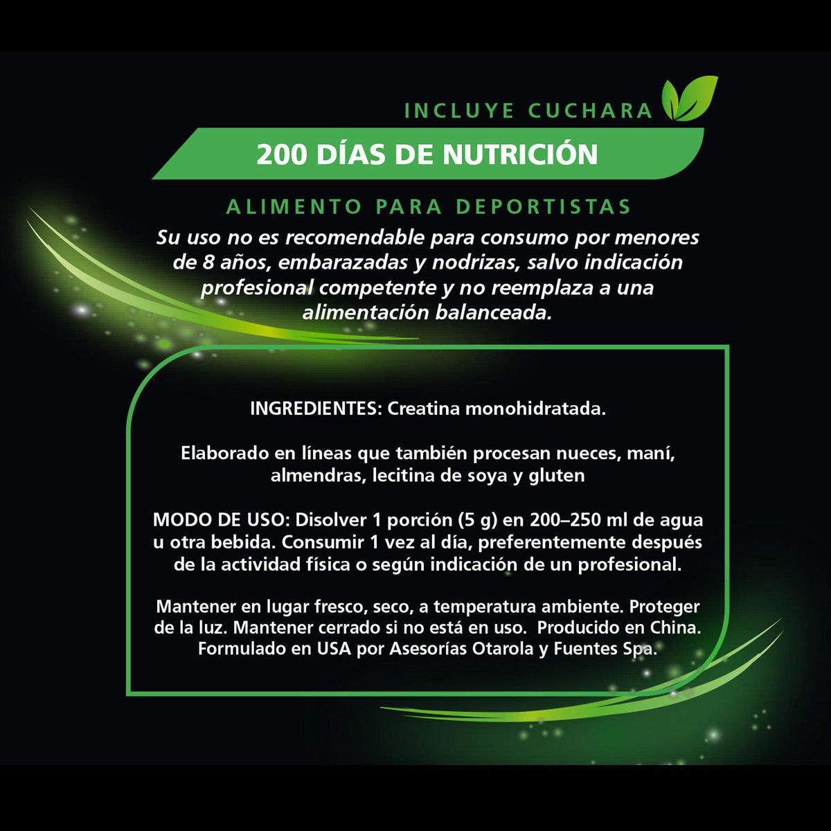Creatina Monohidrato En Polvo 1000gr Be Healthy