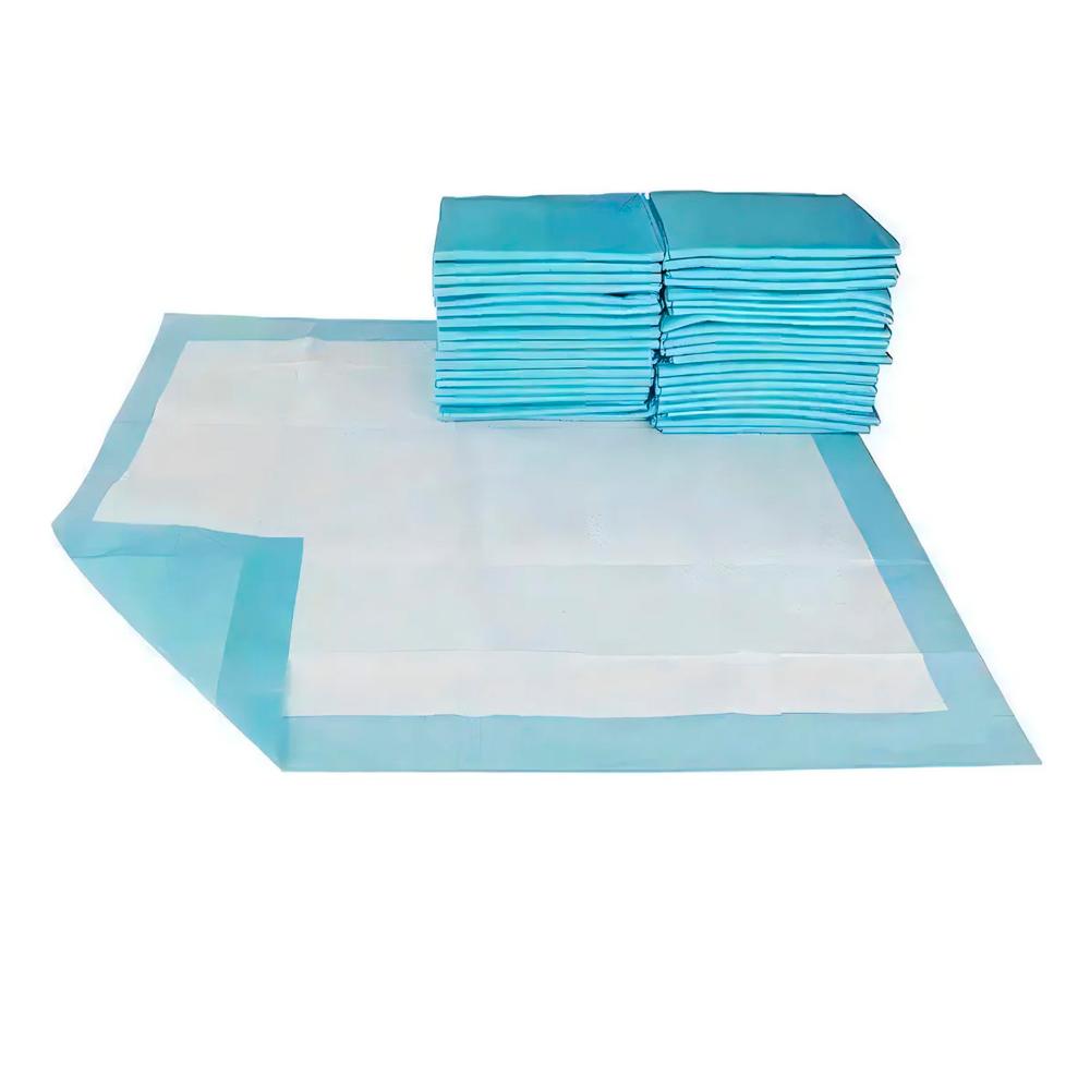 40 Sabanillas adulto protector cama 60x90 500ml - Celeste