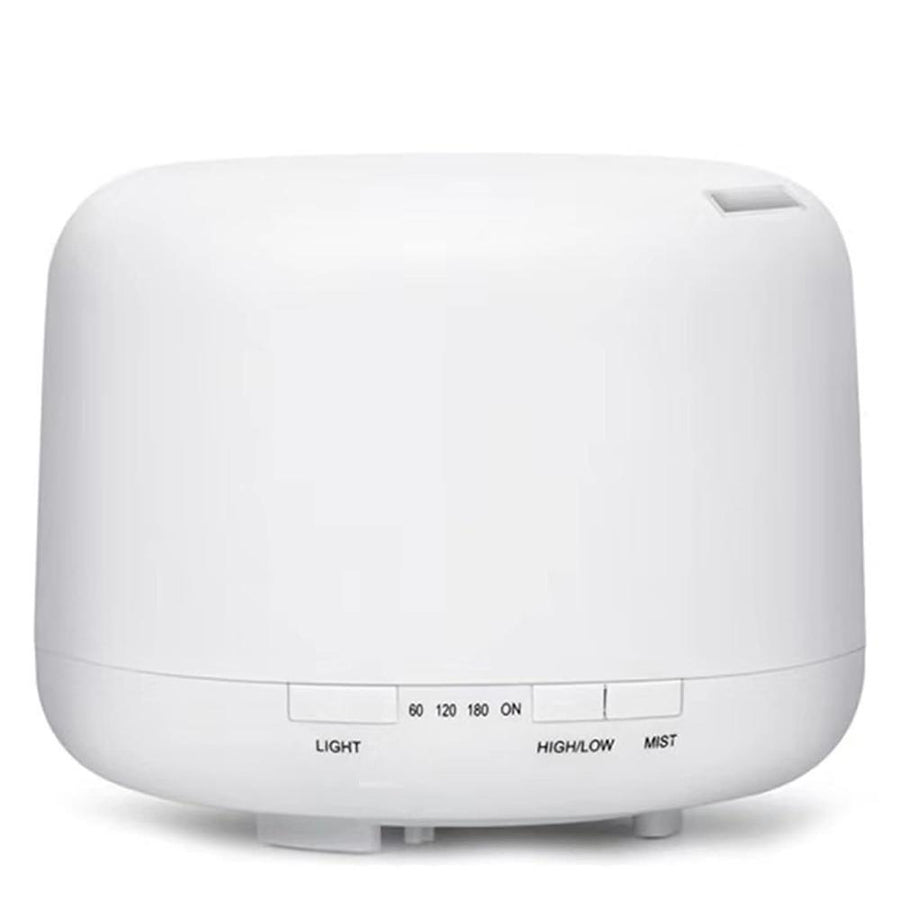 Humidificador Ultrasonico Difusor 500ml + 5 Esencias De Regalo 10ml c/u