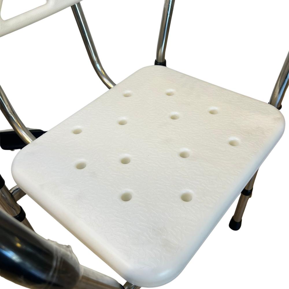Silla Para Ducha Con Apoya Brazos - Blanco