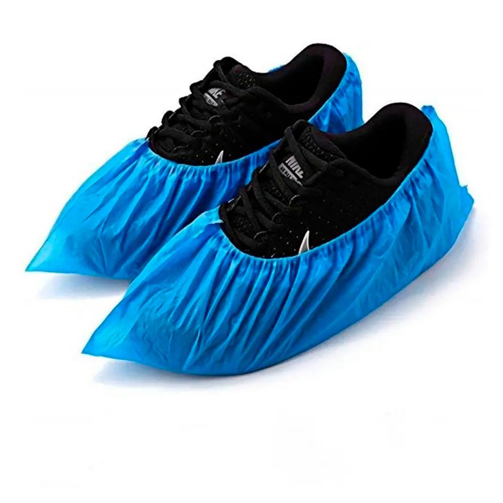 Cubre Calzado universal CPE azul x 100 unidades - Azul