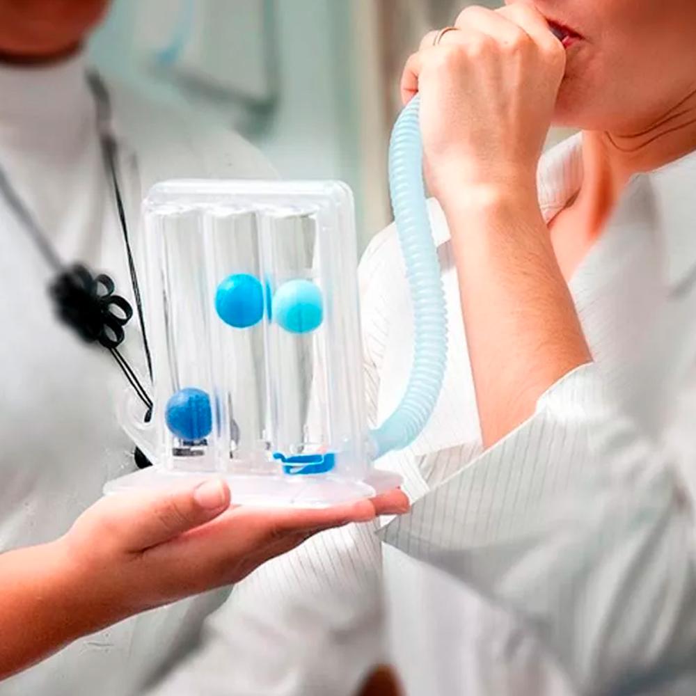 Triflo Ejercitador Pulmonar - Transparente