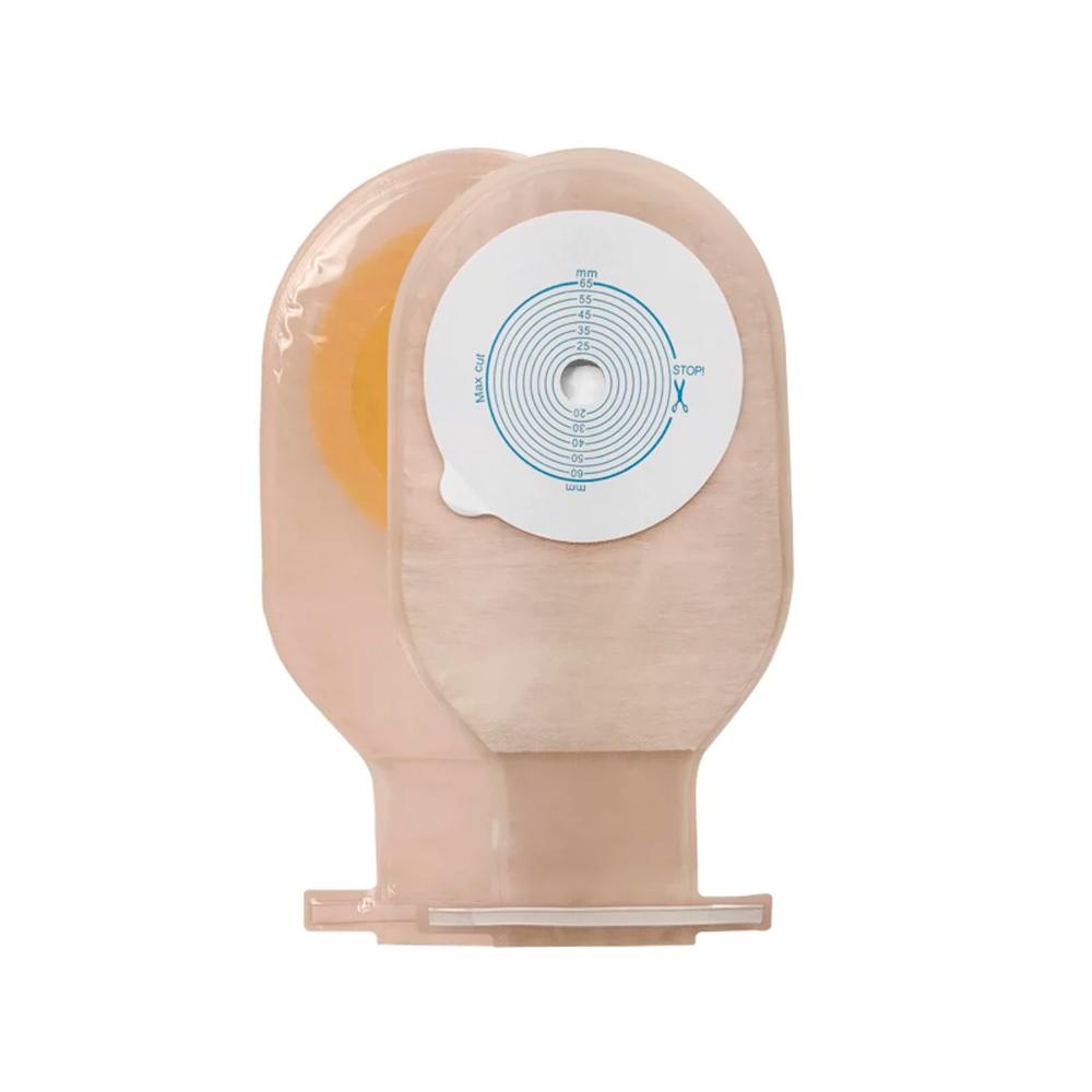 10x Bolsa Colostomía Drenable Con Filtro Anti Olor Y Gases - Transparente