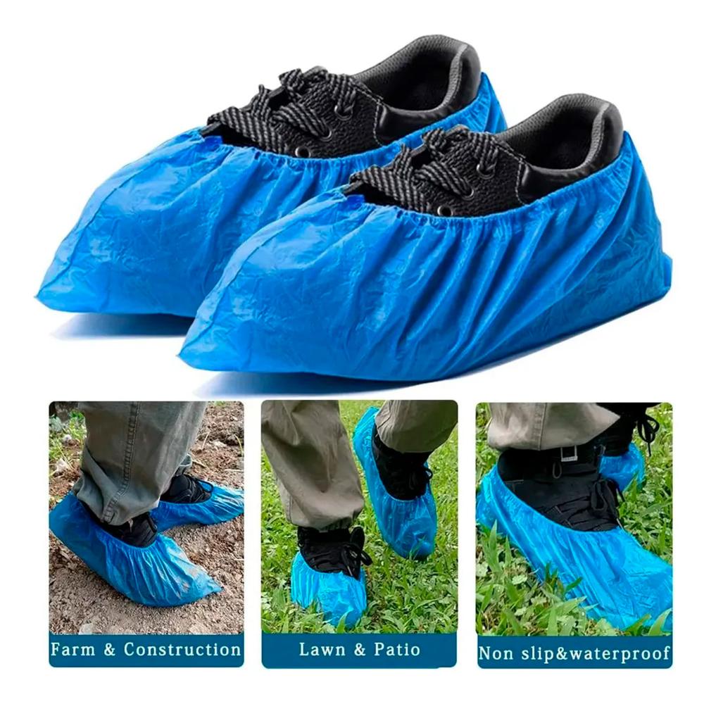 Cubre Calzado universal CPE azul x 100 unidades - Azul