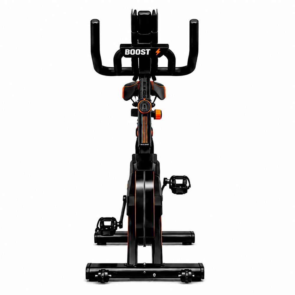 Bicicleta Spinning Estática Con Monitor Ejercicio Profesional Boost Fitness