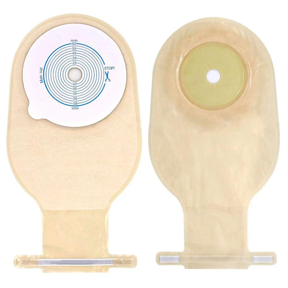 10x Bolsa Colostomía Drenable Con Filtro Anti Olor Y Gases - Transparente