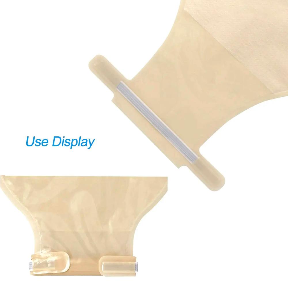 10x Bolsa Colostomía Drenable Con Filtro Anti Olor Y Gases - Transparente