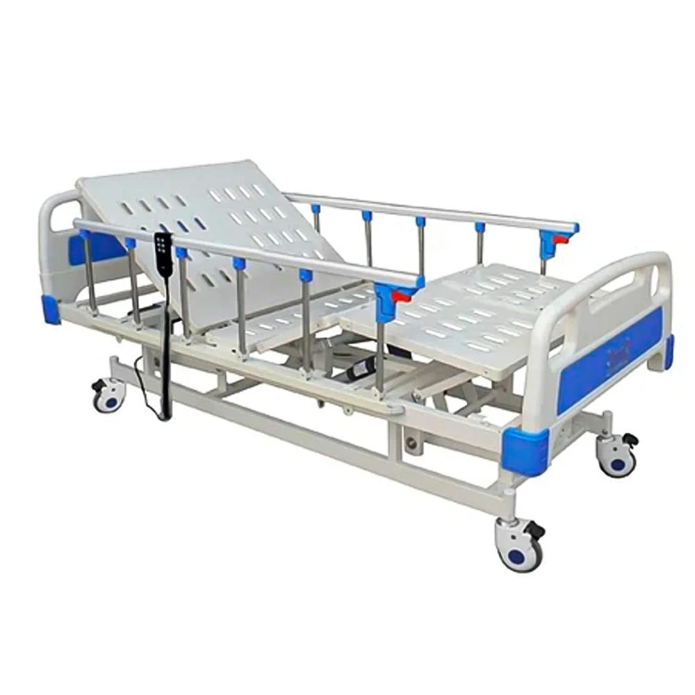 Catre Clínico Eléctrico 4 Posiciones Modelo Hospitalario - Blanco