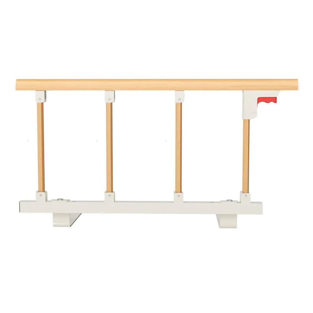 Baranda De Cama Lateral Anti Caída Para Cuidado Adulto Mayor Marrón - Café