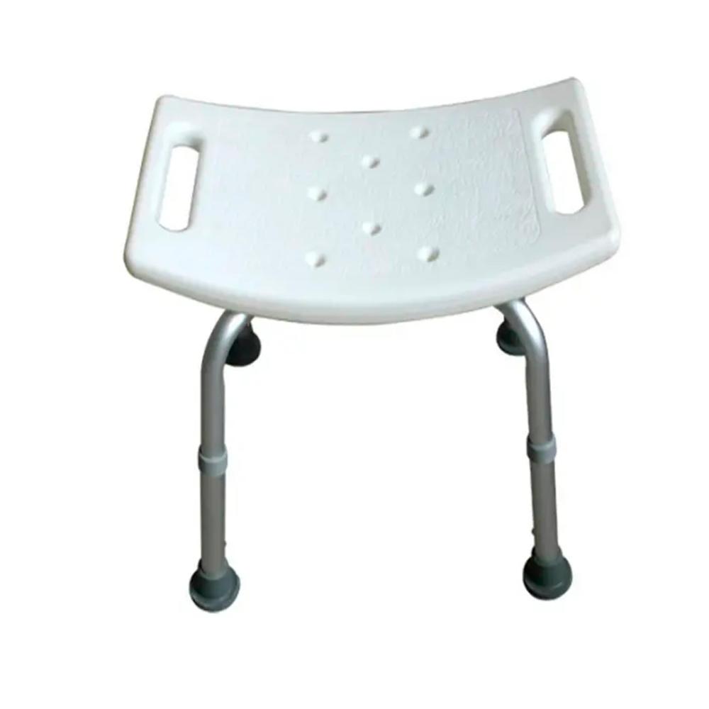 Piso Para Ducha Con Altura Regulable Sin Respaldo - Blanco