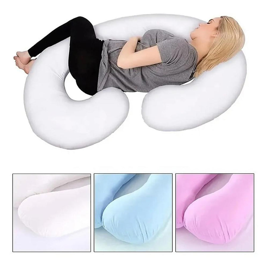 Almohada Para Embarazadas Pre Y Post Parto + Funda De Regalo