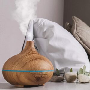 Humidificador Purificador De Aire 500ml + 12 Esencias - Imagen 9