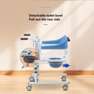 Silla de Transferencia Multifuncional Hidraulica y Elevador de Pacientes - Imagen 6