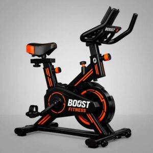 Bicicleta Spinning Estática Con Monitor Ejercicio Profesional Boost Fitness - Imagen 9