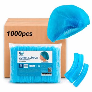 Cofias Gorro Desechable Colores 1000 Unidades Gorro Clip - Imagen 7